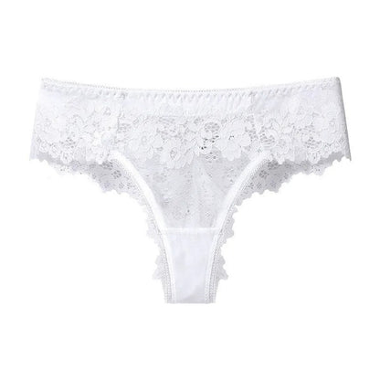 Sexy Lace Panties Women Low-waist Underwear Thong